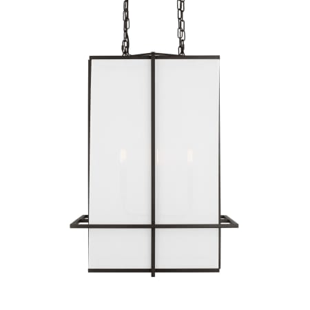 Visual Comfort Dresden 4 Light 20" Wide Pendant Aged Iron
