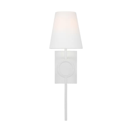 Visual Comfort Montour 22" Tall Wall Sconce Matte White