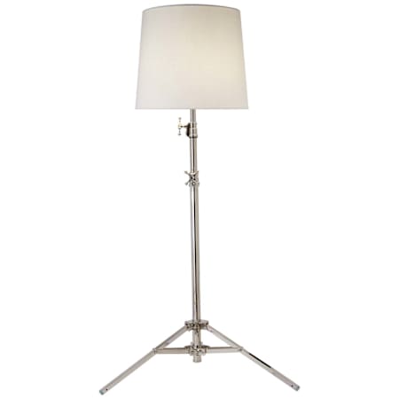 Visual Comfort Studio 2 Light 54" Tall Torchiere Floor Lamp Polished Nickel