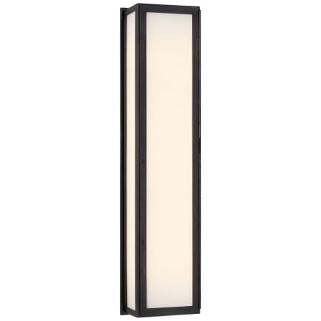 Visual Comfort Mercer 24" Long Box Light with White Glass by Thomas O'Brien Bronze