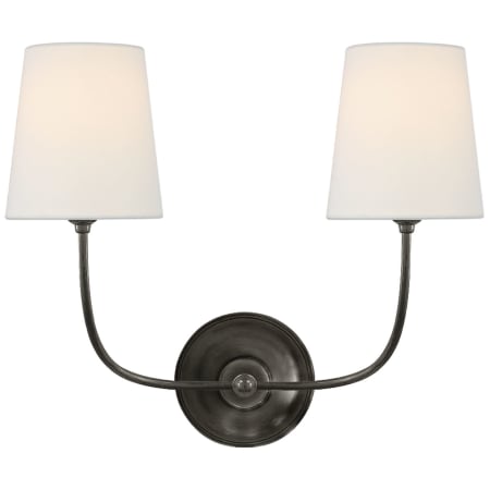 Visual Comfort Vendome 2 Light 14" Tall Wall Sconce Bronze