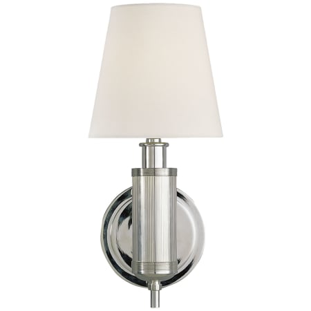 Visual Comfort Longacre 14" Tall Wall Sconce Polished Nickel