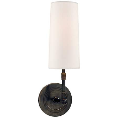 Visual Comfort Ziyi 14" Tall Wall Sconce Bronze