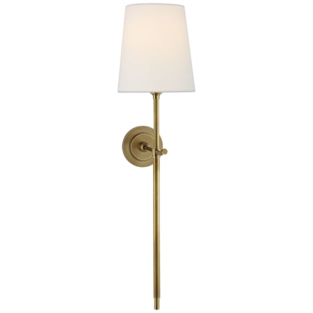 Visual Comfort Bryant 27" Tall Wall Sconce Hand-Rubbed Antique Brass