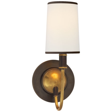 Visual Comfort Elkins 13" Tall Wall Sconce Bronze / Antique Brass