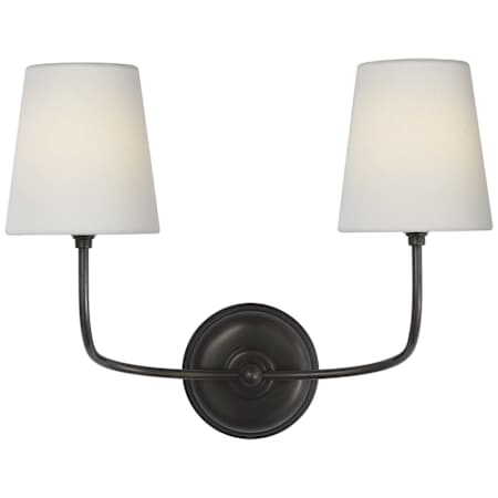 Visual Comfort Vendome 2 Light 16" Tall LED Wall Sconce Bronze