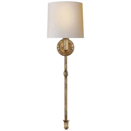 Visual Comfort Michel 2 Light 30" Tall Wall Sconce Gild