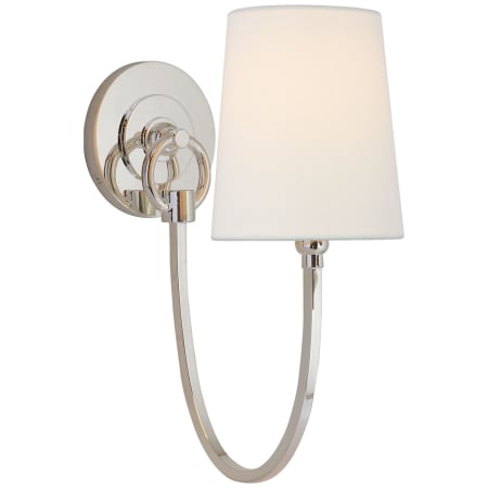 Visual Comfort Reed 13" Tall Wall Sconce Polished Nickel