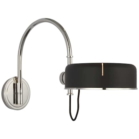 Visual Comfort Oso 13" Tall LED Wall Sconce Polished Nickel