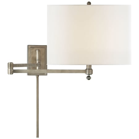 Visual Comfort Hudson 11" Tall Wall Sconce Antique Nickel