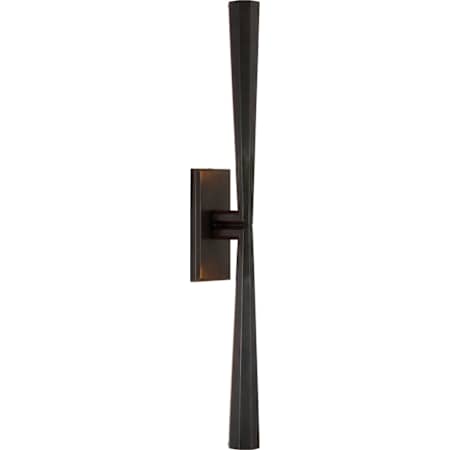 Visual Comfort Galahad 25" Tall LED Wall Sconce Bronze