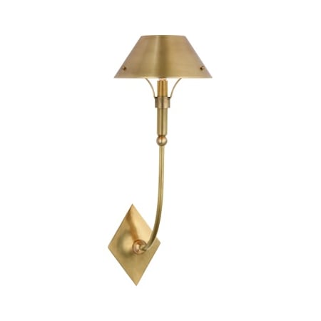 Visual Comfort Turlington 24" Tall Wall Sconce Hand Rubbed Antique Bronze
