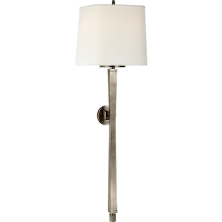 Visual Comfort Edie 2 Light 33" Tall Wall Sconce Antique Nickel