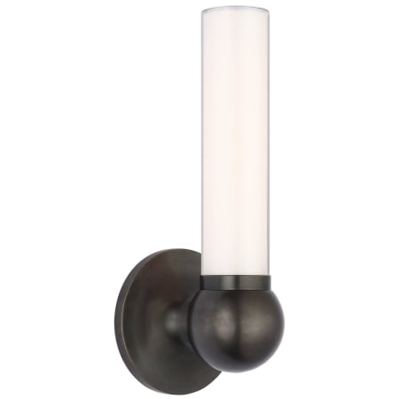 Visual Comfort Jeffery 12" Tall LED Bathroom Sconce Bronze