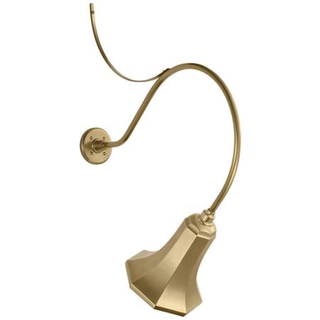 Visual Comfort Thomas O'Brien 38" Tall Outdoor Wall Sconce with Hand-Rubbed Antique Brass Savannah Shade Hand-Rubbed Antique Brass