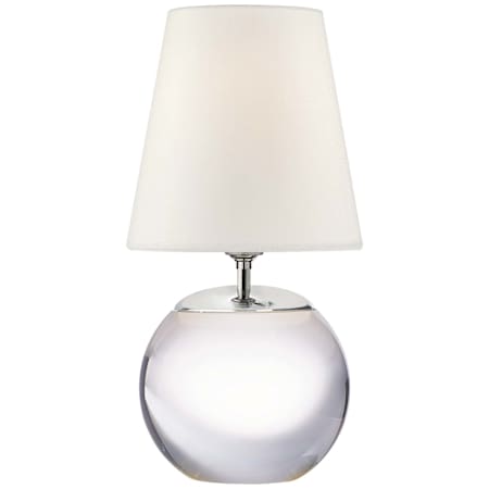 Visual Comfort Terri 13" Tall Vase Table Lamp Crystal
