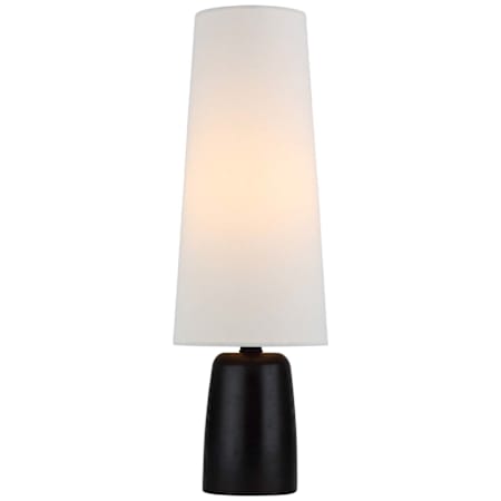 Visual Comfort Jinny 18" Tall Buffet Table Lamp Aged Iron