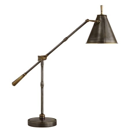 Visual Comfort Goodman 30" Table Lamp by Thomas O'Brien Bronze with Antique Brass