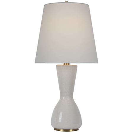 Visual Comfort Jess 29" Tall Buffet Table Lamp Crackled Ivory