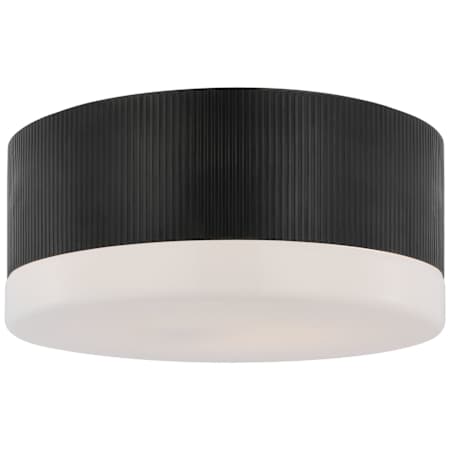 Visual Comfort Ace 17" Wide LED Flush Mount Drum Ceiling Fixture Bronze
