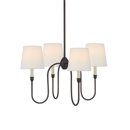 Visual Comfort Vendome 4 Light 26" Wide Chandelier Bronze