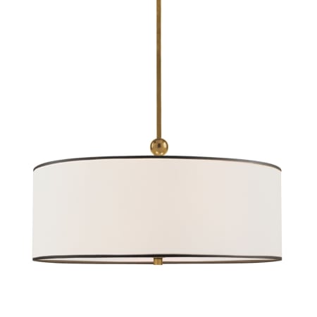 Visual Comfort Reed 2 Light 22" Wide Pendant Hand-Rubbed Antique Brass