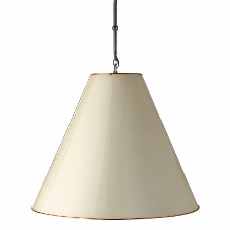 Visual Comfort Goodman 24" Shaded Chandelier by Thomas O'Brien Bronze