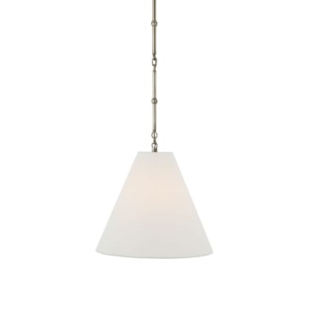 Visual Comfort Goodman 15" Wide Pendant Antique Nickel