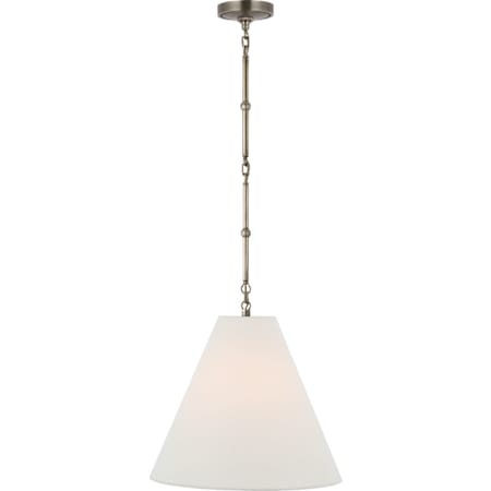 Visual Comfort Goodman 15" Wide Pendant Antique Nickel