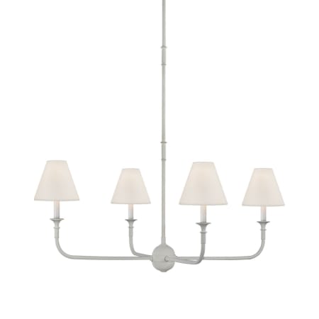 Visual Comfort Piaf 4 Light 39" Wide Chandelier Plaster White