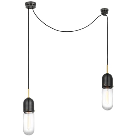Visual Comfort Junio 2 Light Configurable Multi Light Pendant Bronze / Brass