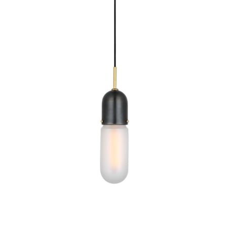 Visual Comfort Junio 4" Wide Mini Pendant Bronze / Brass