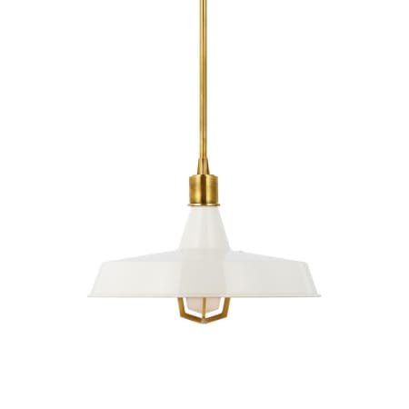 Visual Comfort Fitz 20" Wide Pendant Hand-Rubbed Antique Brass