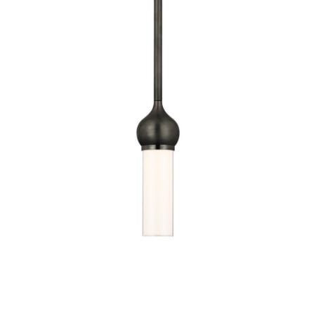 Visual Comfort Jeffery 4" Wide LED Mini Pendant Bronze