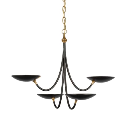 Visual Comfort Keira 30" Wide LED Chandelier Bronze / Hand-Rubbed Antique Brass
