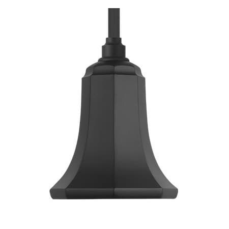 Visual Comfort Thomas O'Brien 8" Wide Outdoor Mini Pendant with Matte Black Savannah Shade Matte Black