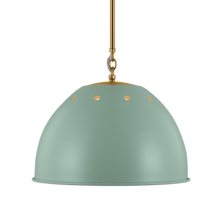 Visual Comfort Robbie 15" Wide Pendant Eucalyptus