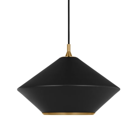 Visual Comfort Stanza 19" Wide Pendant Midnight Black