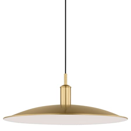 Visual Comfort Dash 24" Wide LED Pendant Burnished Brass
