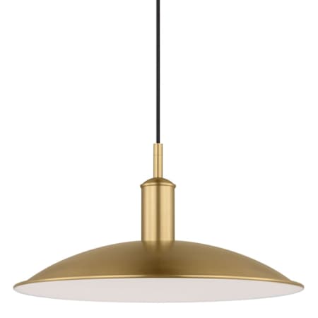 Visual Comfort Dash 18" Wide LED Pendant Burnished Brass