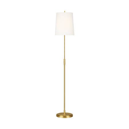 Visual Comfort Beckham Classic 66" Tall LED Floor Lamp Burnished Brass