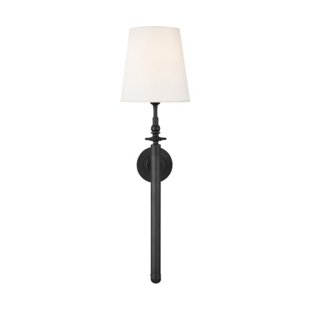 Visual Comfort Capri 28" Tall Bathroom Sconce Aged Iron
