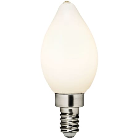 Visual Comfort 4 Watt Dimmable Candelabra (E12) LED Bulb - 350 Lumens, 2700K, and 90CRI Frosted