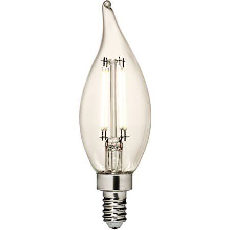 Visual Comfort 4 Watt Dimmable Candelabra (E12) LED Bulb - 350 Lumens, 2700K, and 90CRI Clear