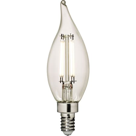 Visual Comfort 4 Watt Dimmable Candelabra (E12) LED Bulb - 350 Lumens, 3000K, and 90CRI Clear