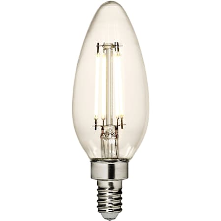 Visual Comfort 5 Watt Dimmable Candelabra (E12) LED Bulb - 500 Lumens, 2700K, and 90CRI Clear