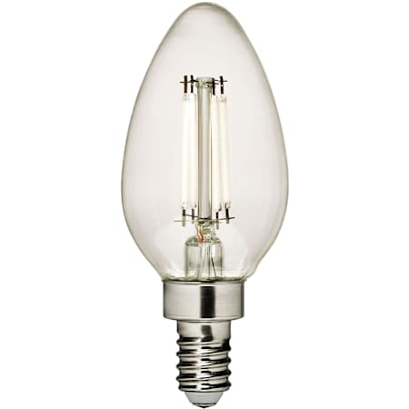 Visual Comfort 4 Watt Dimmable Candelabra (E12) LED Bulb - 350 Lumens, 3000K, and 90CRI Clear