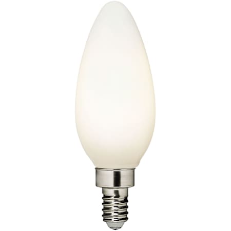 Visual Comfort 5 Watt Dimmable Candelabra (E12) LED Bulb - 500 Lumens, 3000K, and 90CRI Frosted
