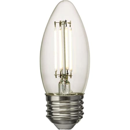 Visual Comfort 5 Watt Dimmable Medium (E26) LED Bulb - 500 Lumens, 3000K, and 90CRI Clear
