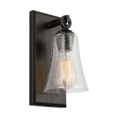 Visual Comfort Monterro 11" Tall Bathroom Sconce Aged Iron